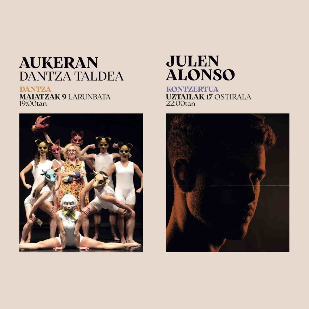 Aukeran Dantza Konpainia eta Julen Alonso Probalekuan Aia